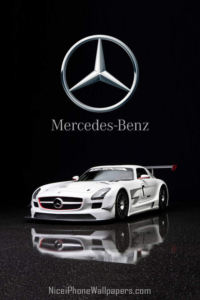 Mercedes Benz Sls Amg gt3 Hd Iphone 4s Wallpaper And Background