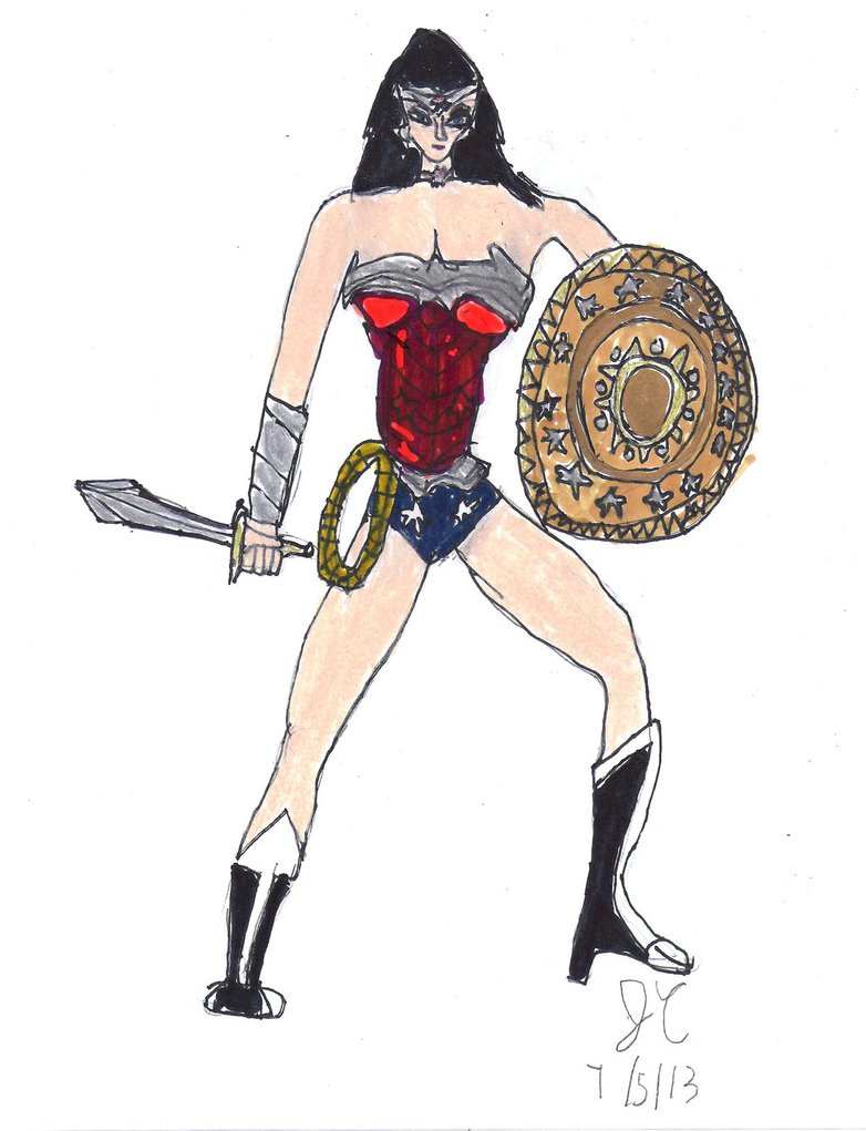New Wonder Woman Fanart By Jefimusprime