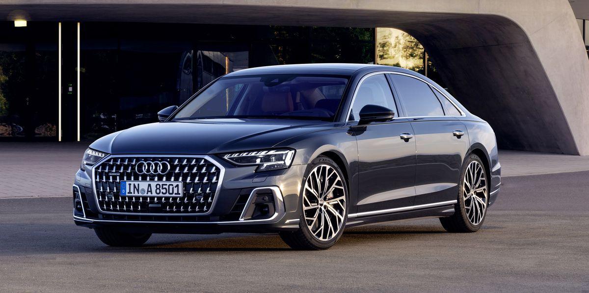 Audi A8 Debuts Its Freshened Look