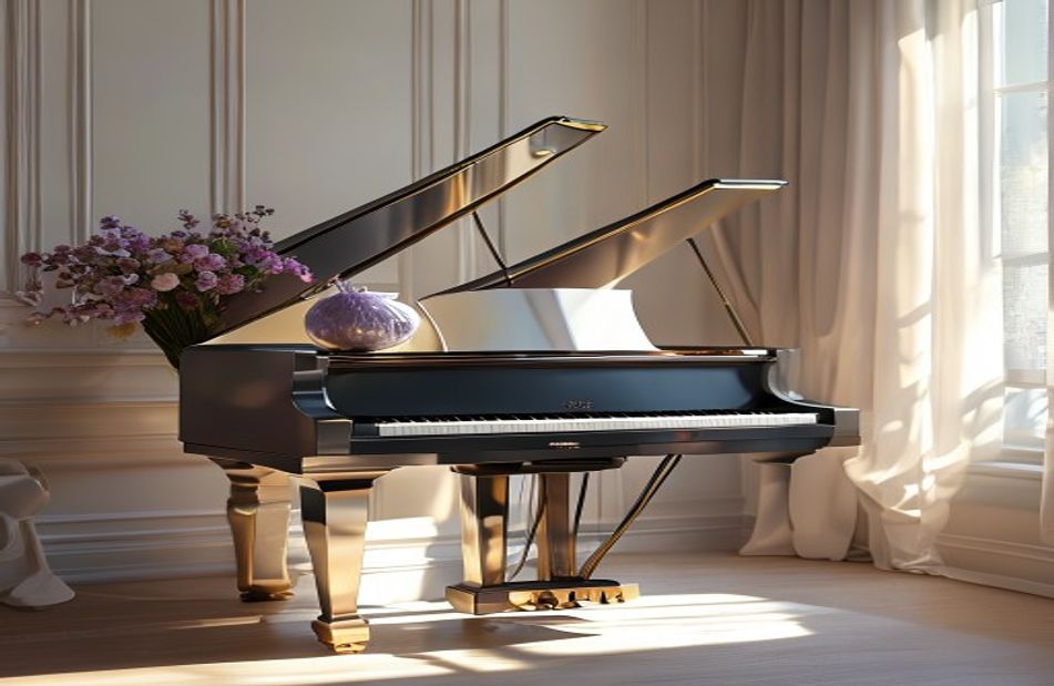 Grand Piano Wallpaper