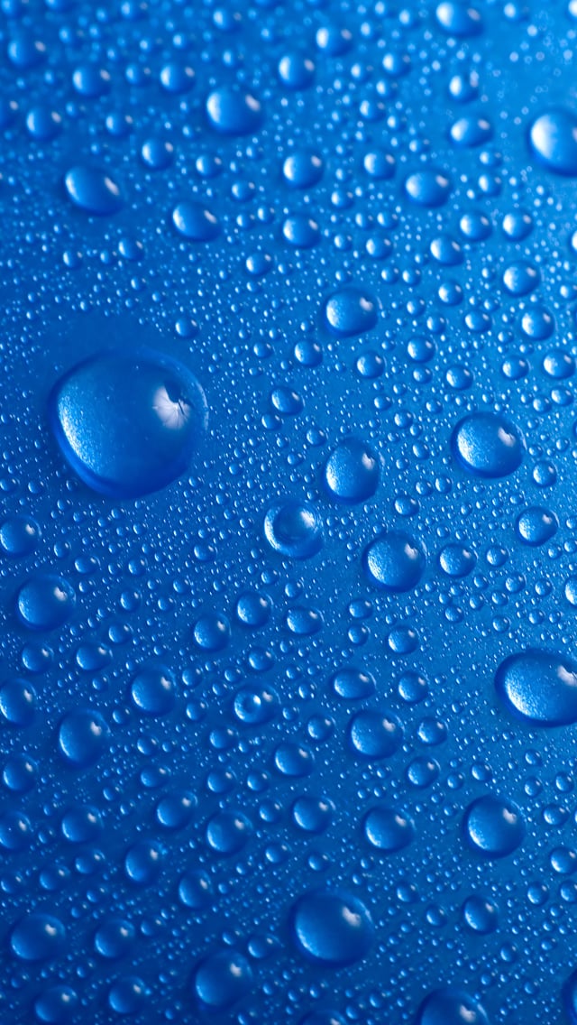 Blue Drops iPhone 5s Wallpaper Download iPhone Wallpapers iPad 640x1136