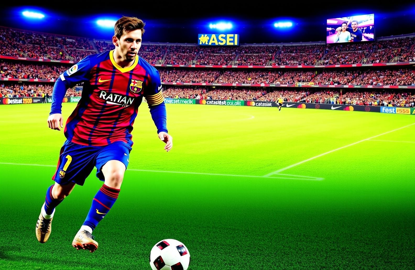 Wallpaper Of Lionel Messi