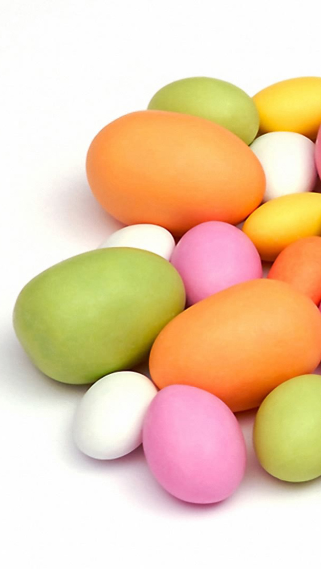 Happy Easter Eggs iPhone HD Wallpaper