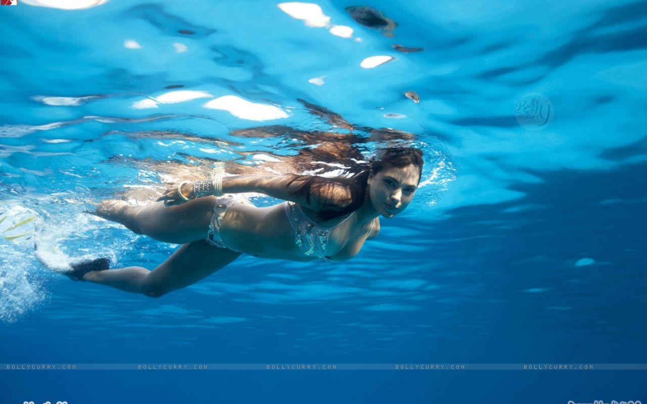 Woman Swimming HD Wallpaper