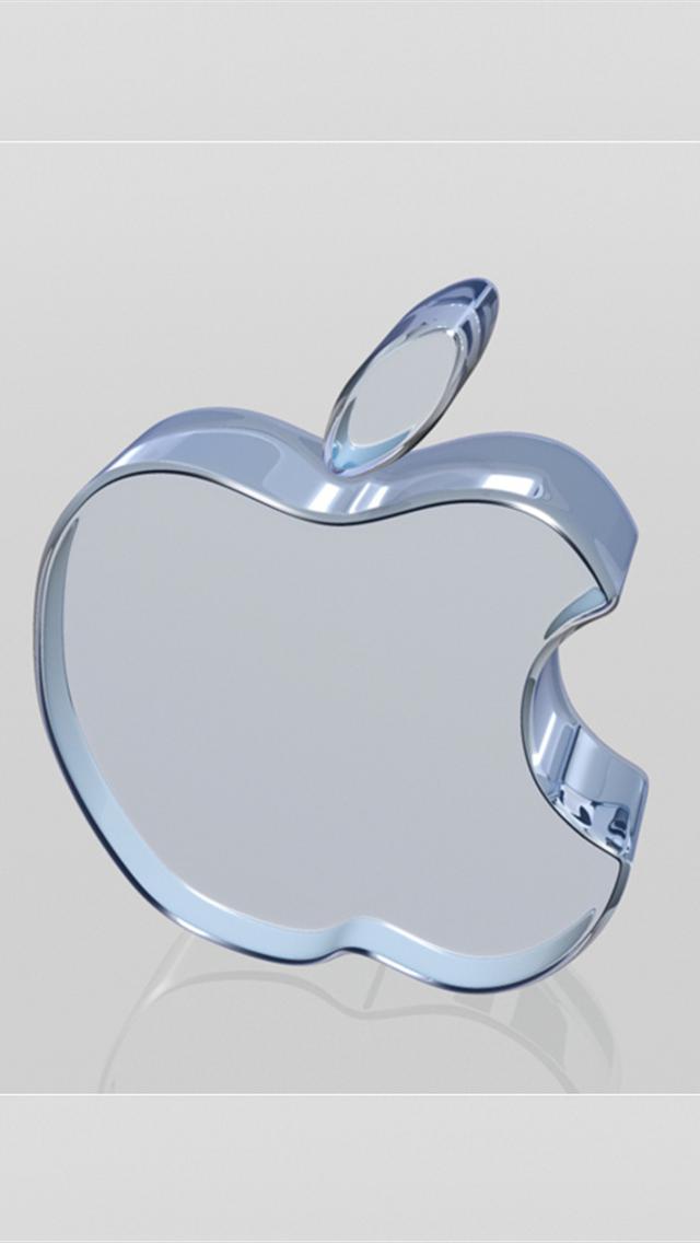 Apple Glass iPhone Background HD Wallpaper
