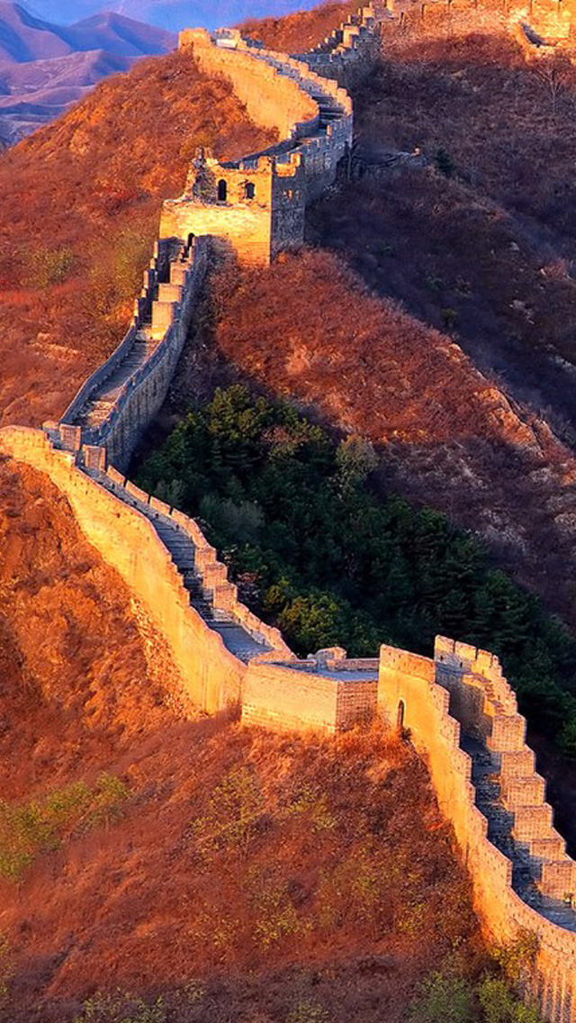 iPhone Wallpaper HD Great Wall Of China Background