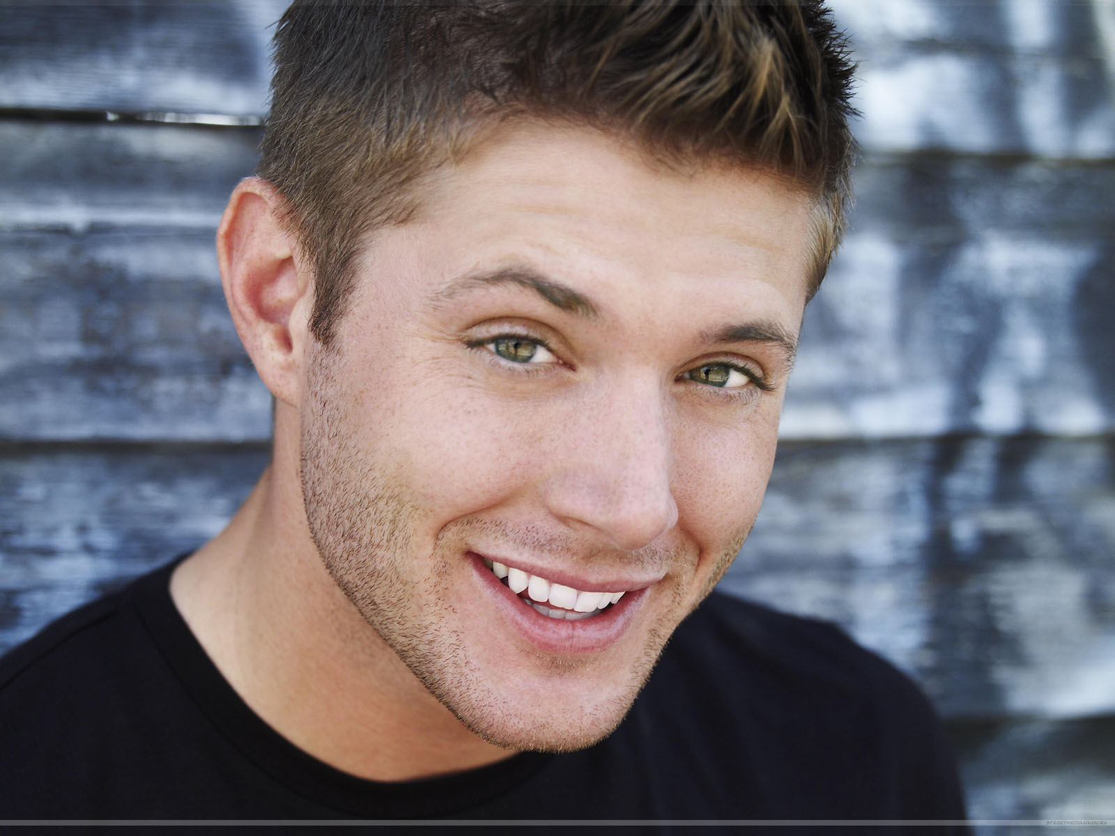 Wallpaper Jensen ackles supernatural smile actor Dean Winchester