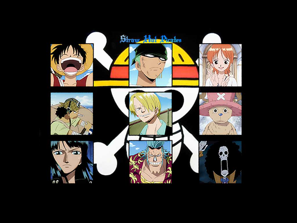 Straw Hat Pirates Crew One Piece Anime Wallpaper