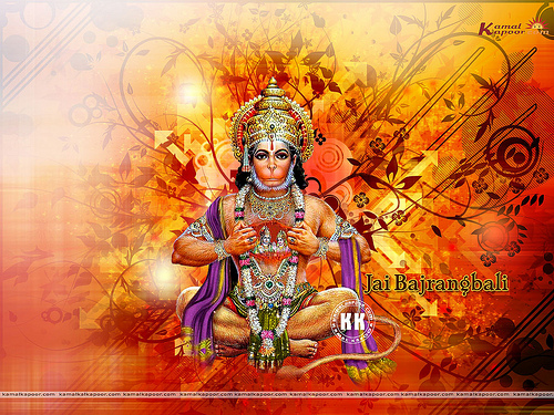 Hanuman Pics Hindu God Hanumanji Wallpapers Flickr   Photo Sharing 500x375