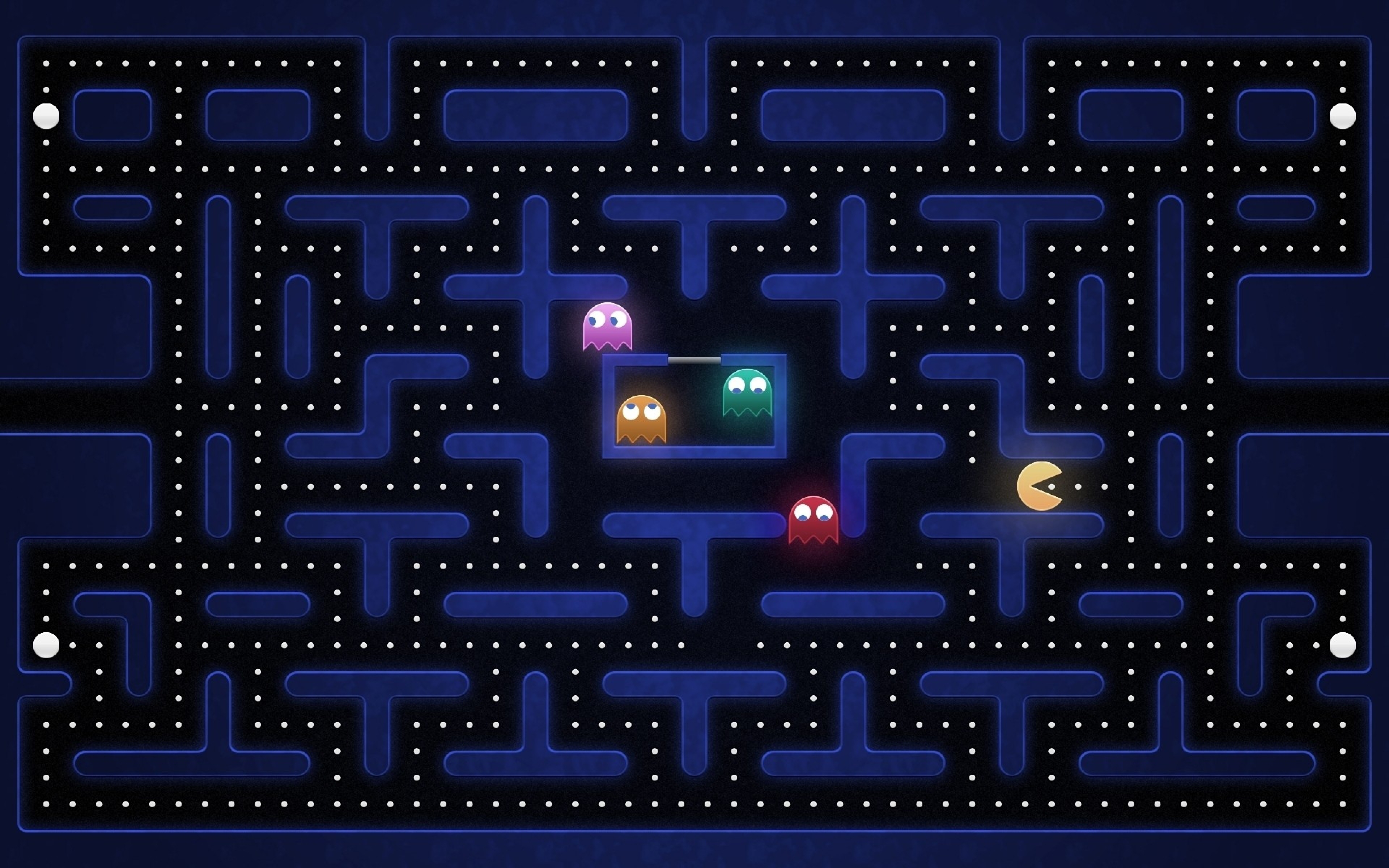Pacman Maze Wallpaper Dota And E Sports Geeks