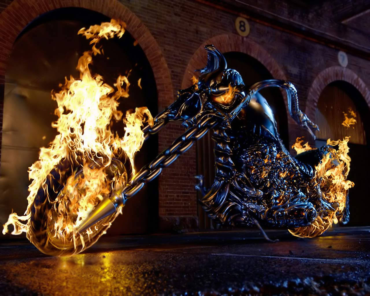 Cool 3d Ghost Wallpaper