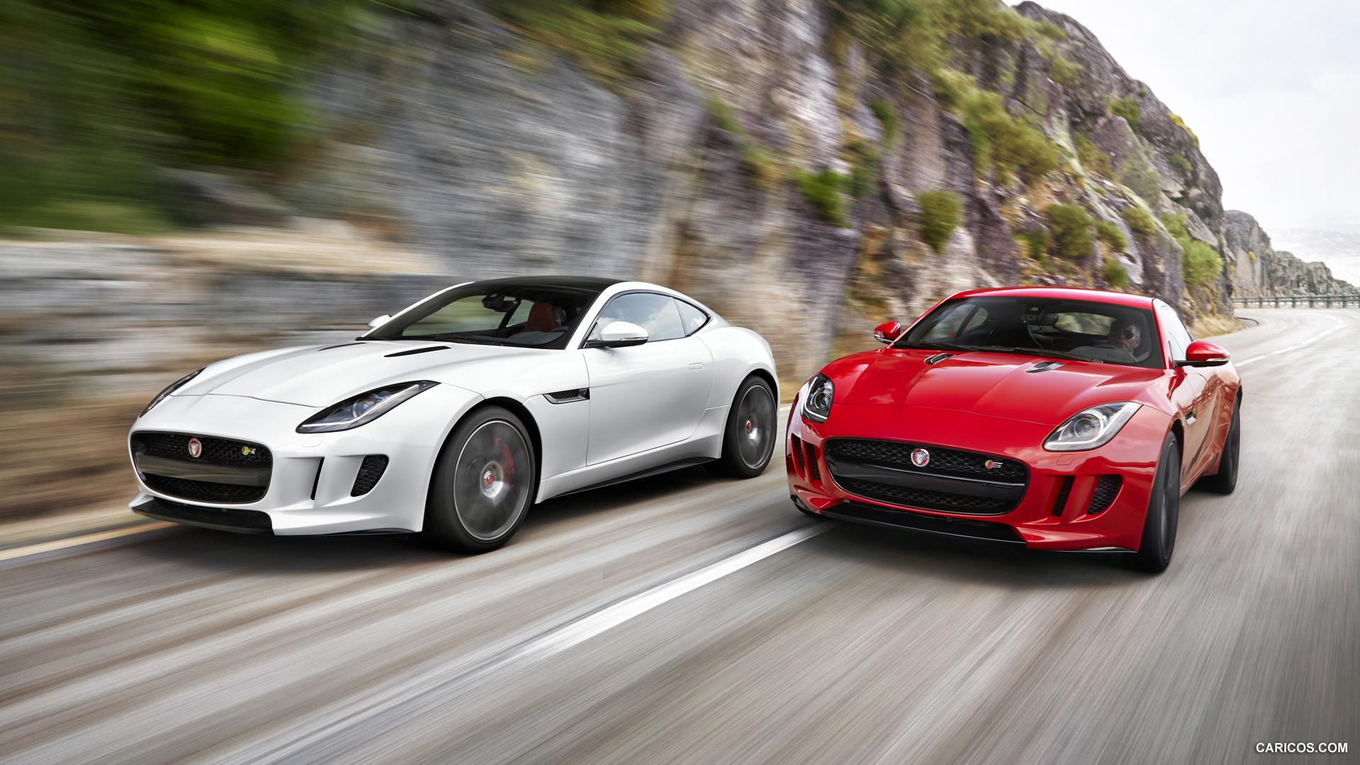 X Jaguar F Type Coupe And R Front
