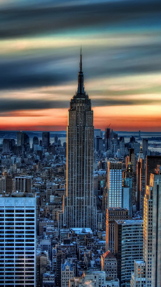 New York City Daybreak Wallpaper iPhone