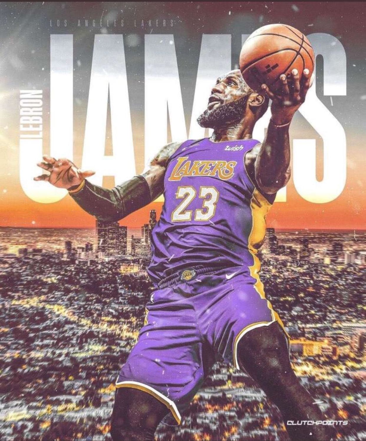 Lebron James Showtime Wallpaper