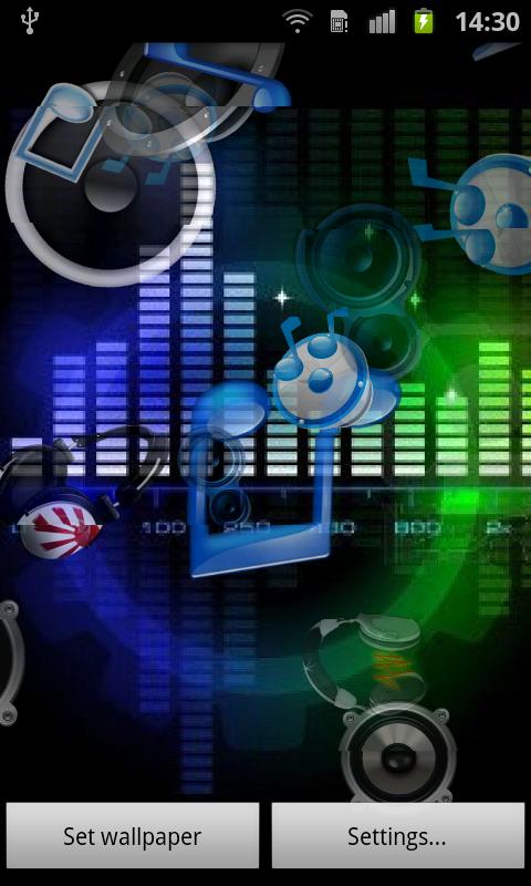 Music Sound Live Wallpaper   Android Apps on Google Play