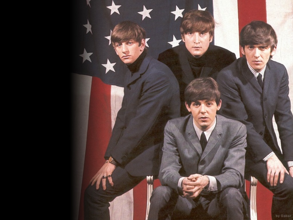Wallpaper De Los Beatles Rockeros Online