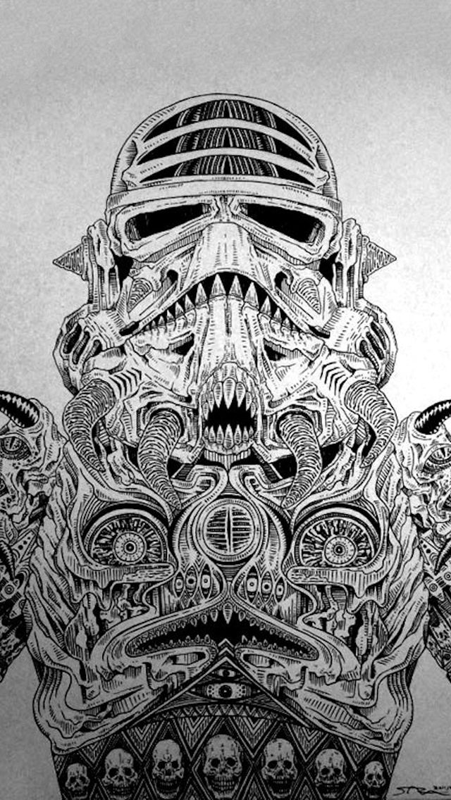 Alien Stormtrooper iPhone Wallpaper Pintere