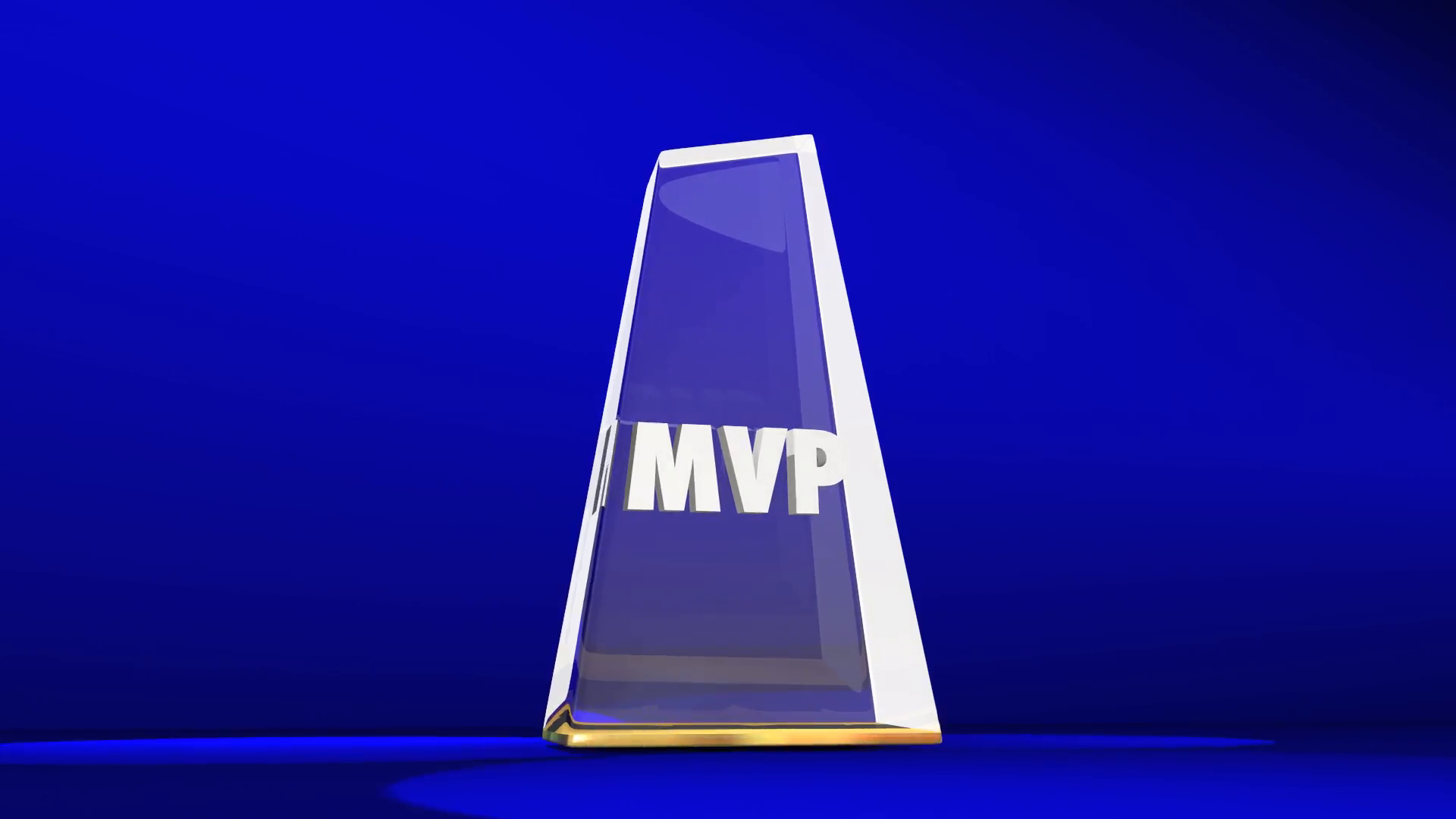 Mvp Most Valuable Player Prize Award Trophy Animation Motion
