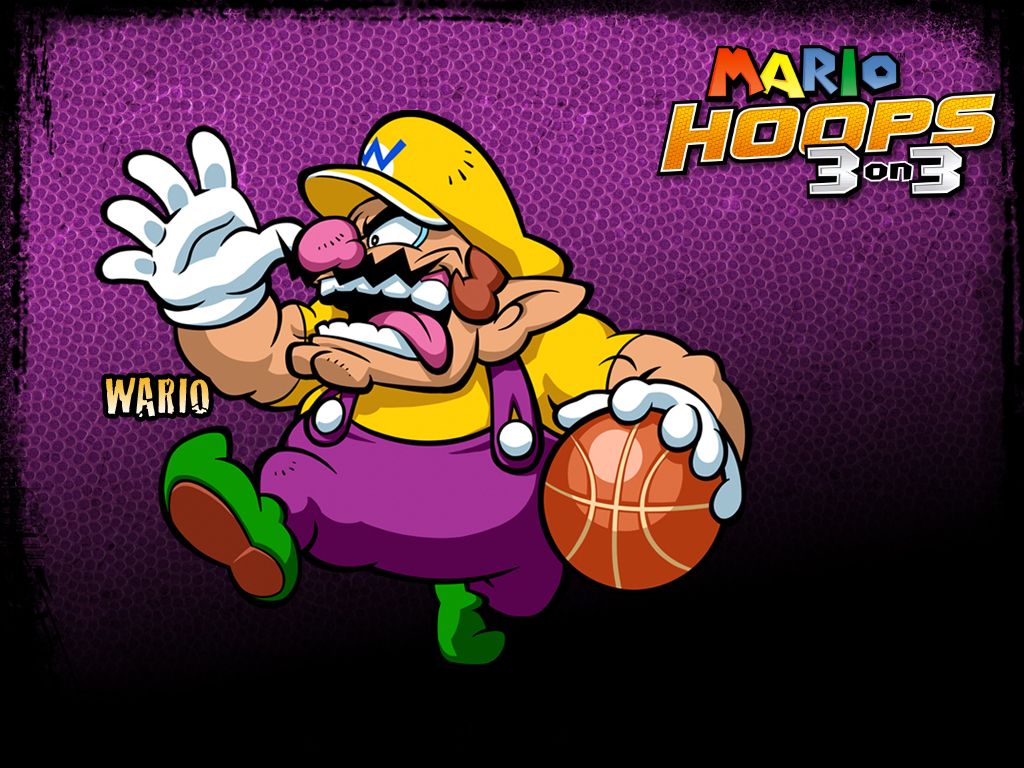 Wario Basketball Wallpaper Super Mario