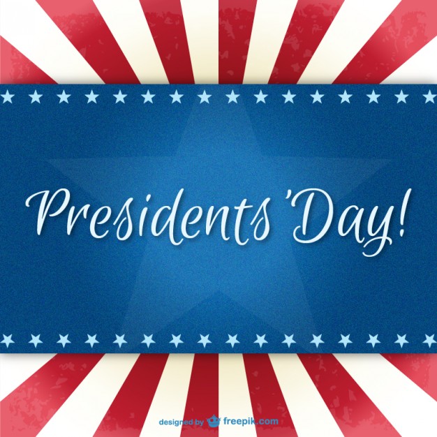 Presidents Day Background Vector