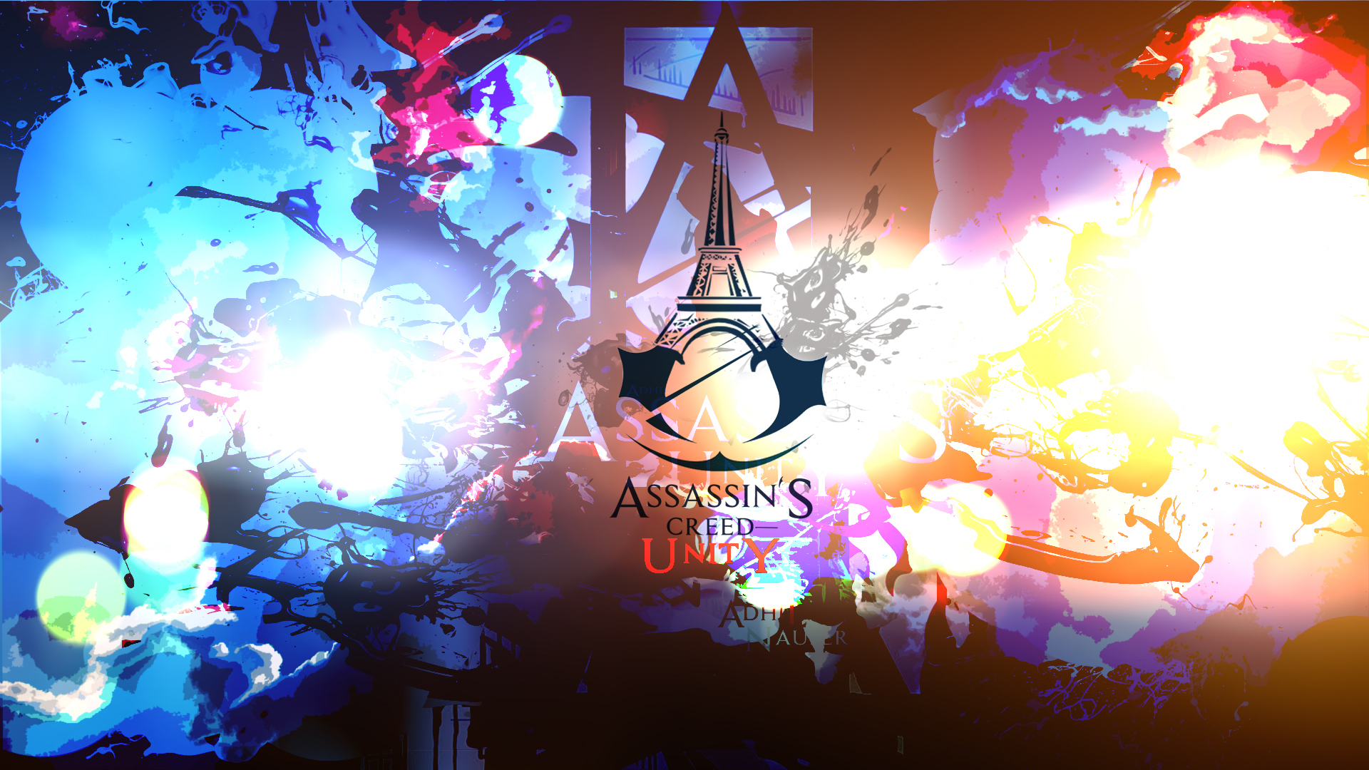 Assassins Creed Unity Logo 2g HD Wallpaper