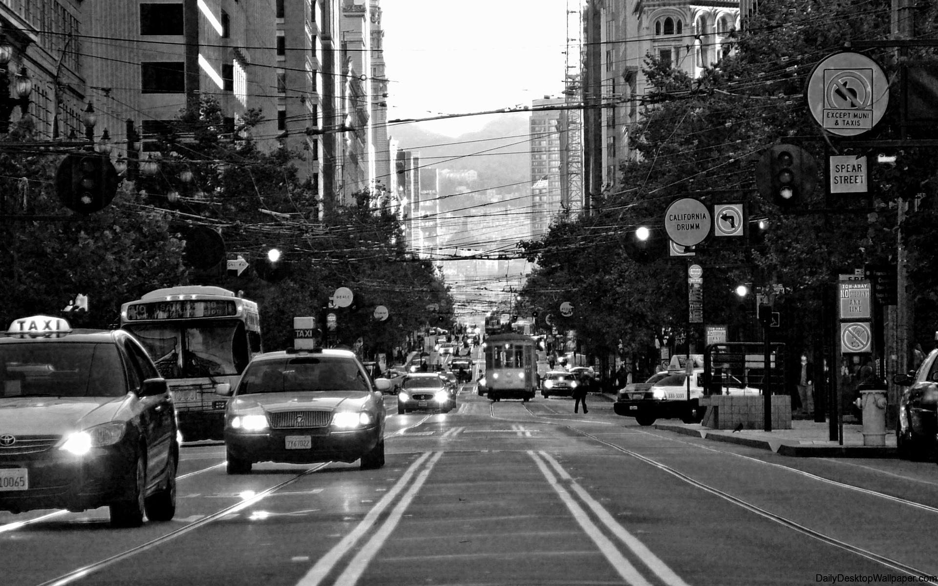 City Street Wallpaper