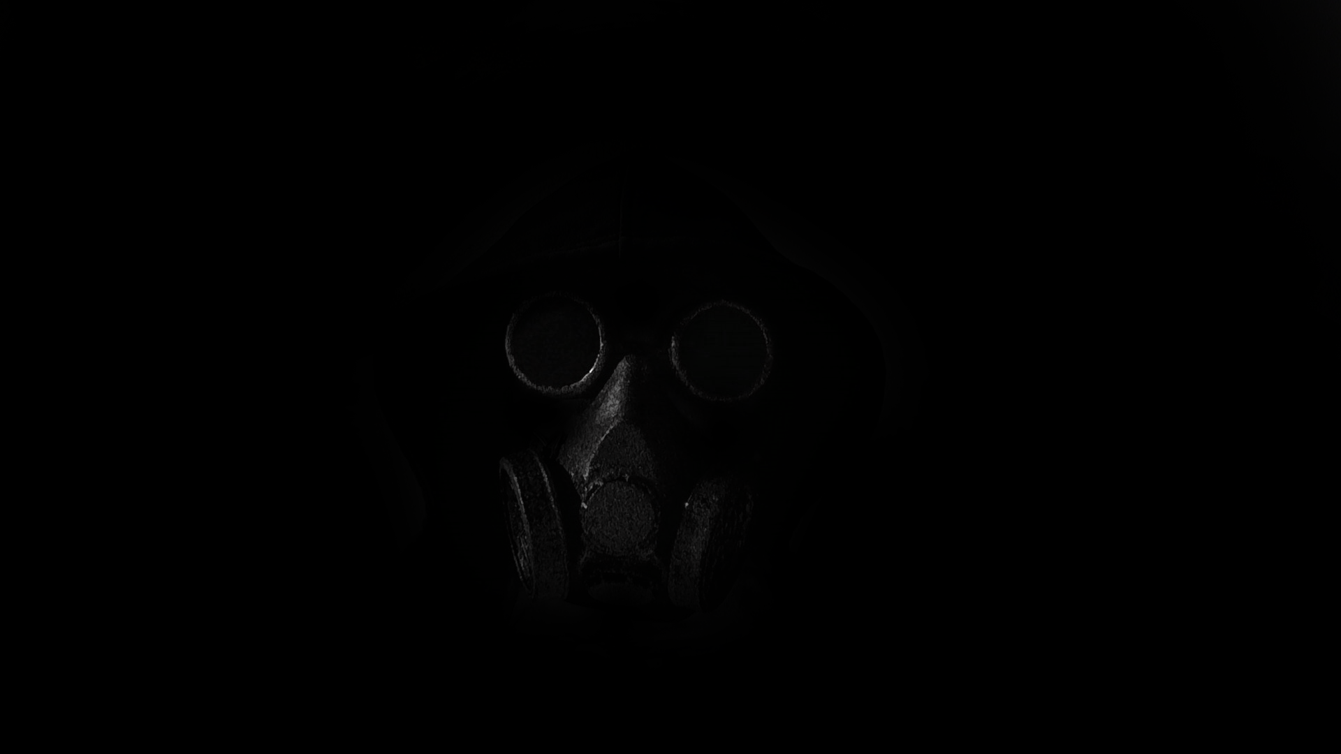 Cool Skull With Gas Mask Wallpaper Masks