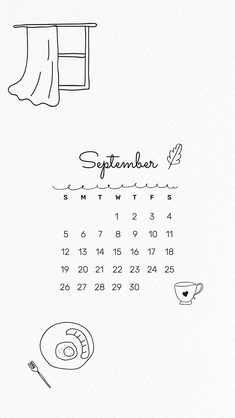 September 2021 Calendar Wallpaper Images Photos PNG 800x1422