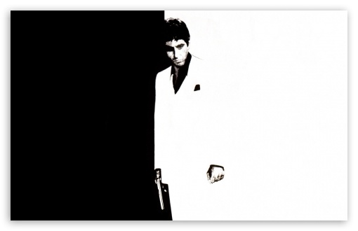 Al Pacino Scarface HD Wallpaper For Standard Fullscreen