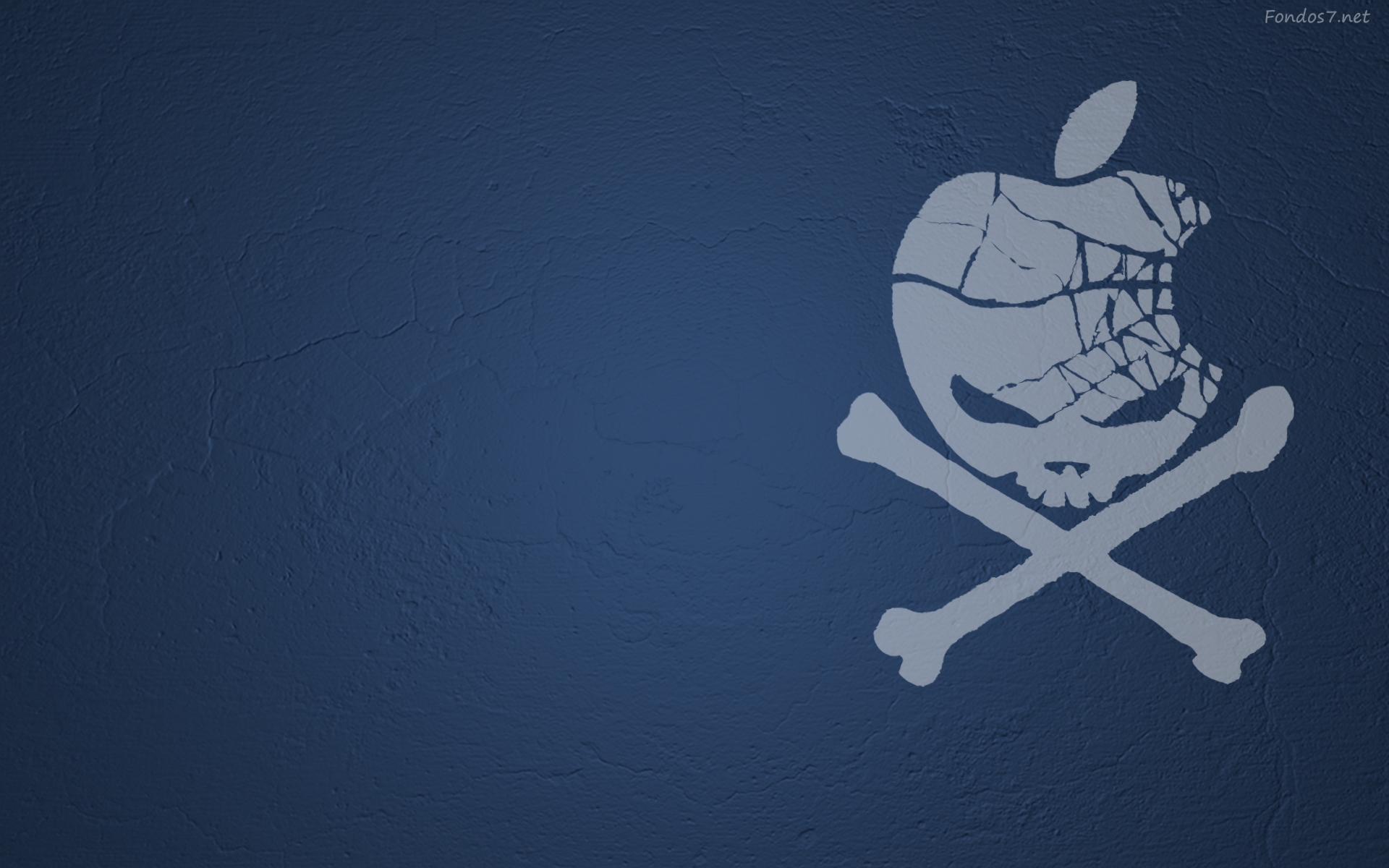 Mac Apple Cracked Widescreen Wallpaper
