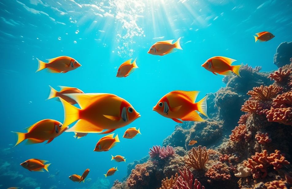 Fish Swimming Live Wallpaper