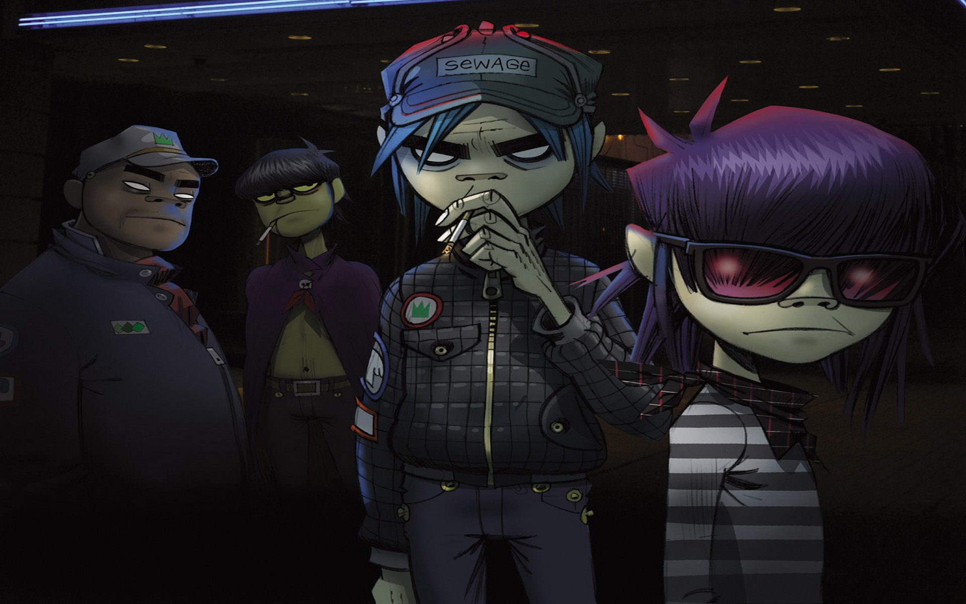 Gorillaz Full HD Wallpaper And Background Id