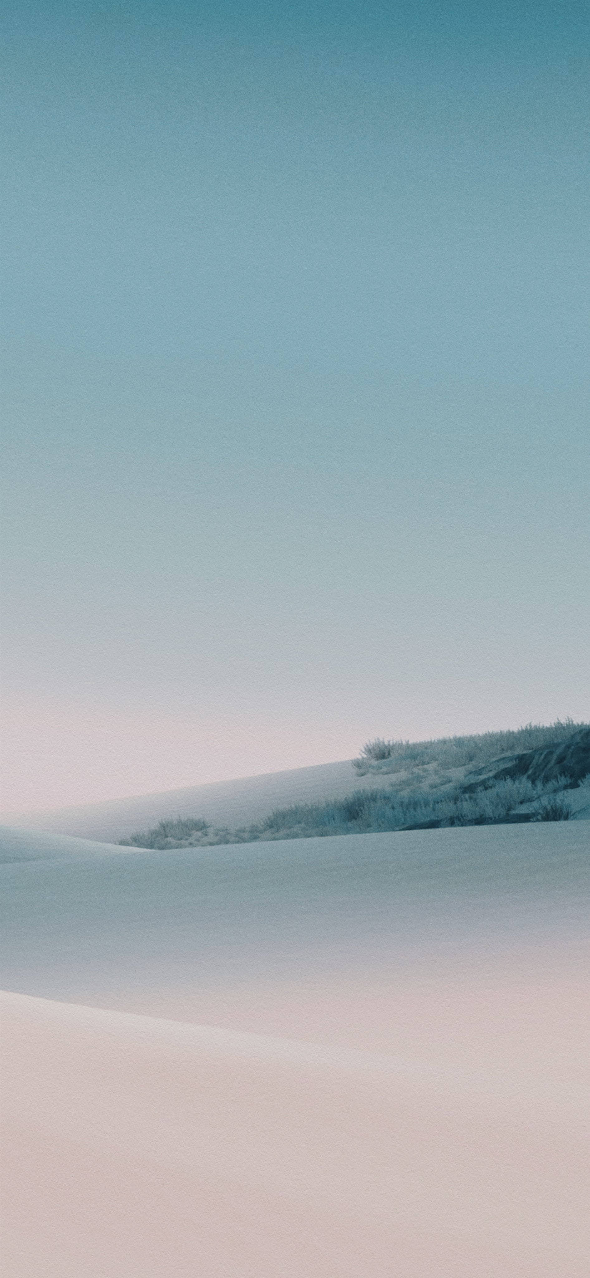 Google Pixel 4k Snowy Field Wallpaper