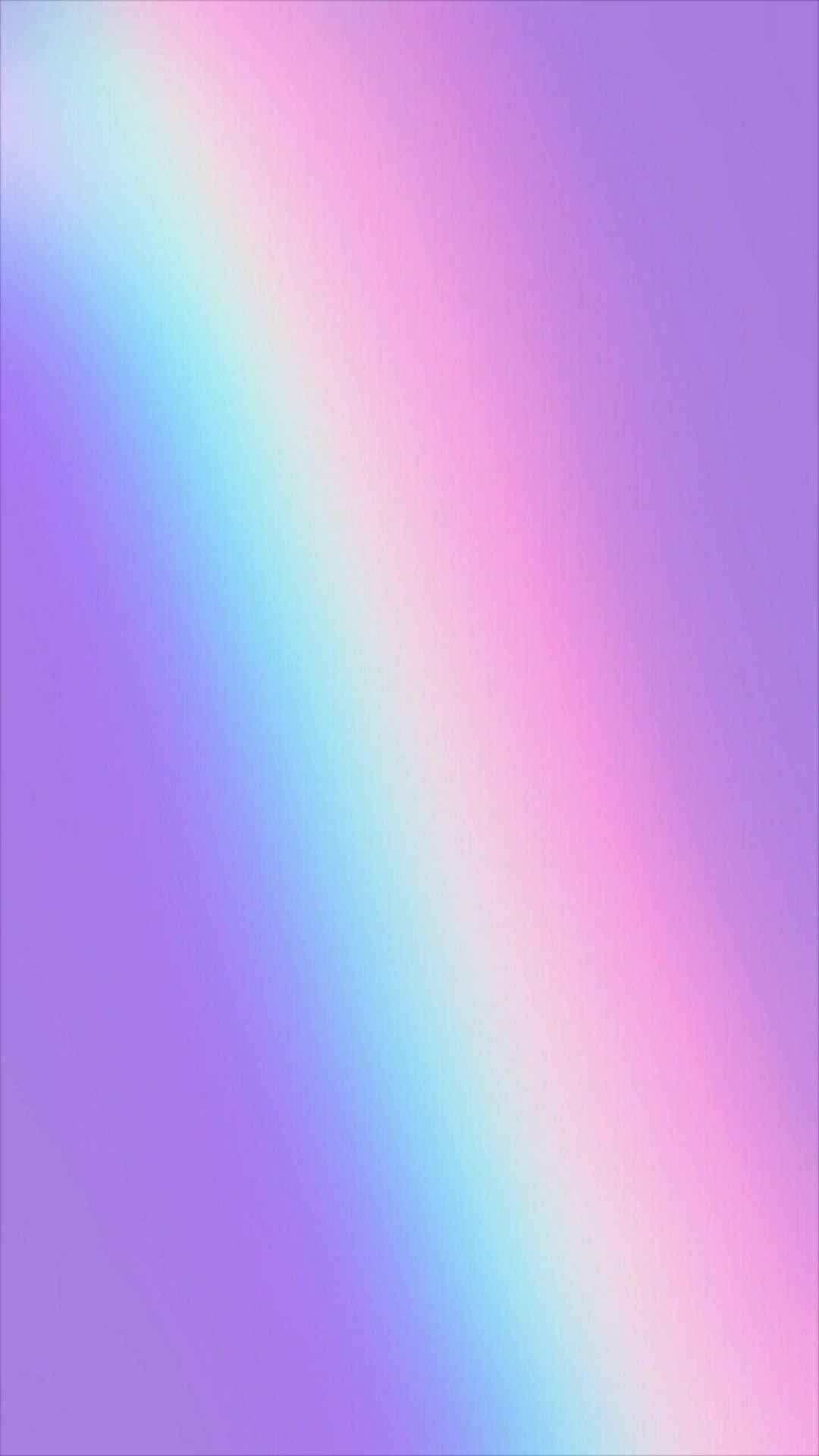 Wallpaper Rainbow Pink Purple iPhone