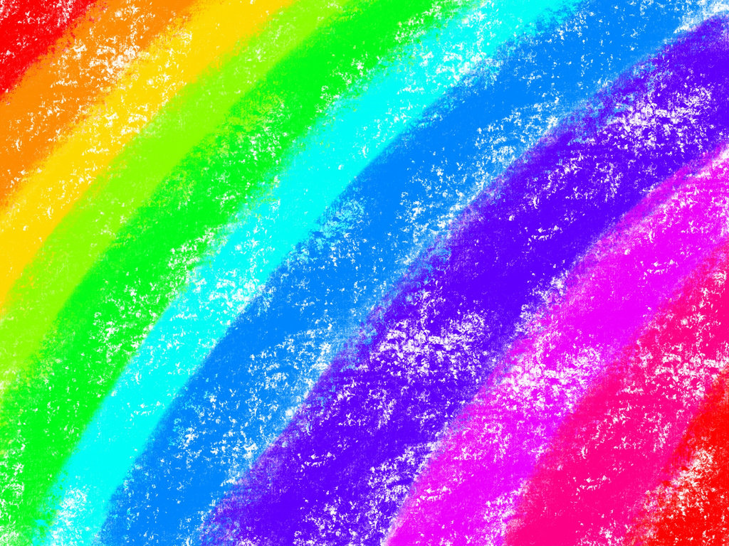 Rainbow Crayon Wallpaper By Littleovertures