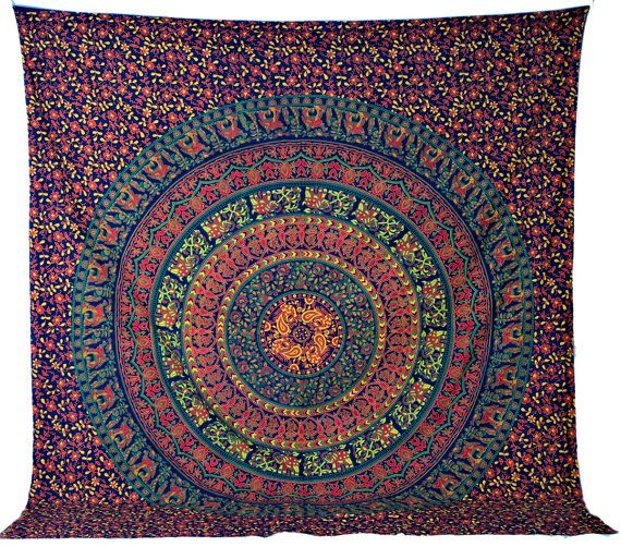 Hippie Tapestry Mandala Tapestries Indian