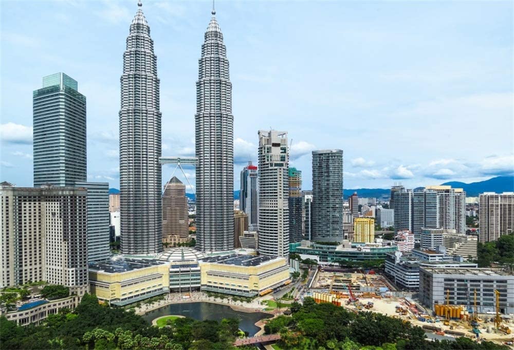 Amazon Ofila Petronas Twin Towers Backdrop 5ft Malaysia