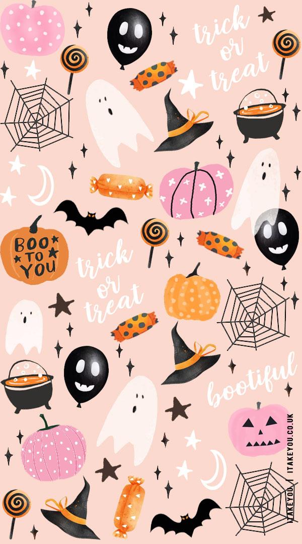 Chic And Preppy Halloween Wallpaper Inspirations Trick Or
