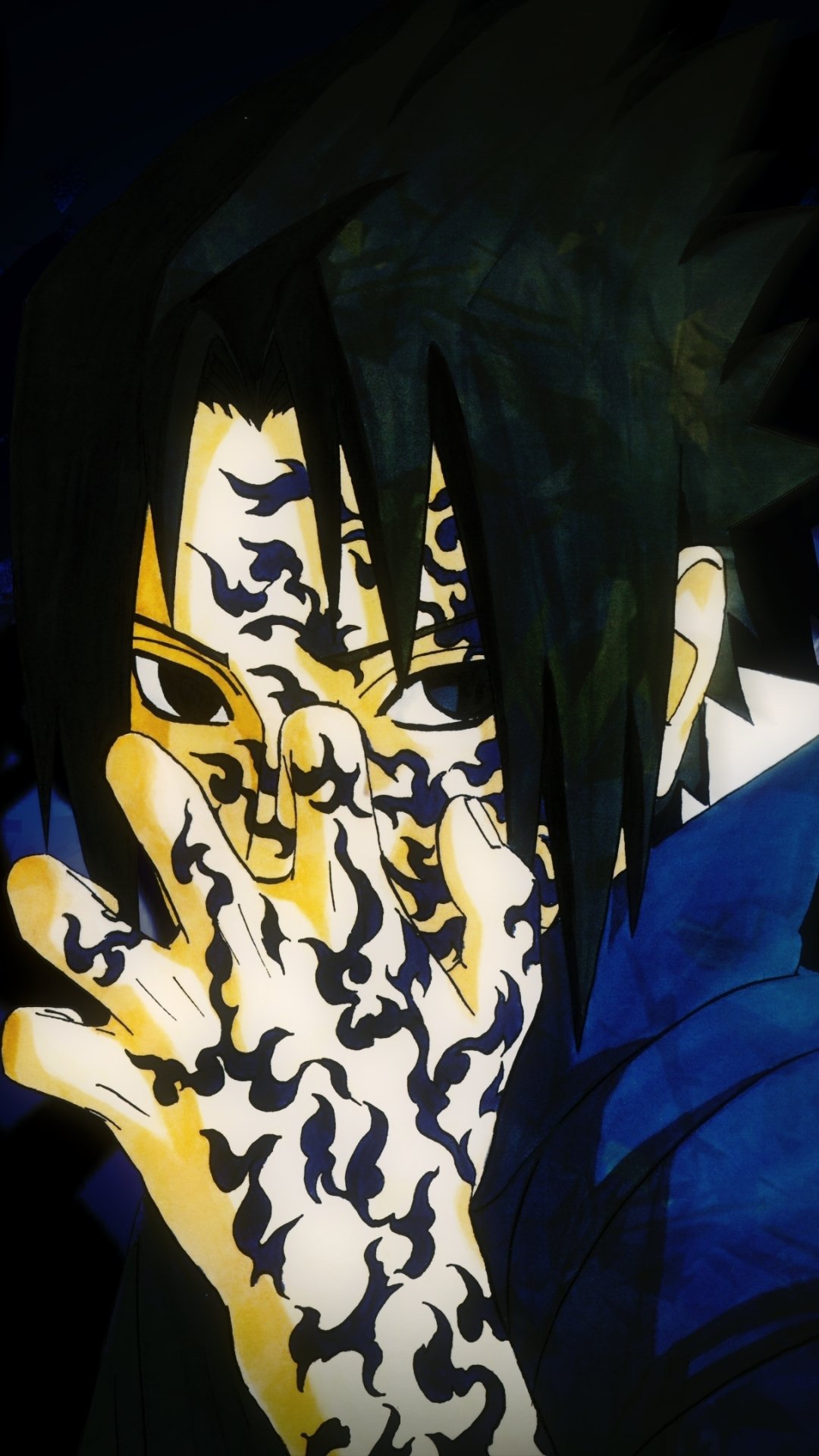 Sasuke Uchiha Anime Naruto Phone Wallpaper