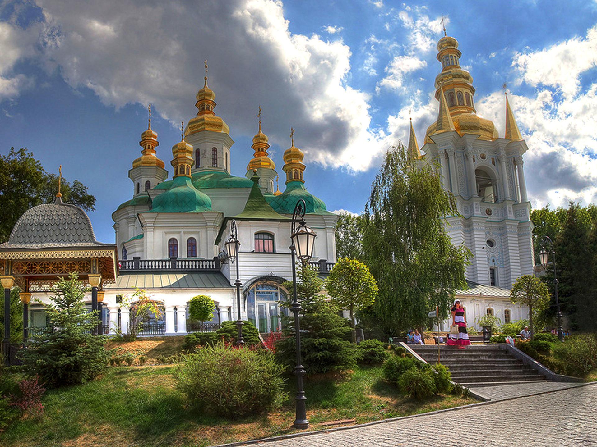 Wallpaper HD Kiev Pechersk Lavra Monastery Ukraine