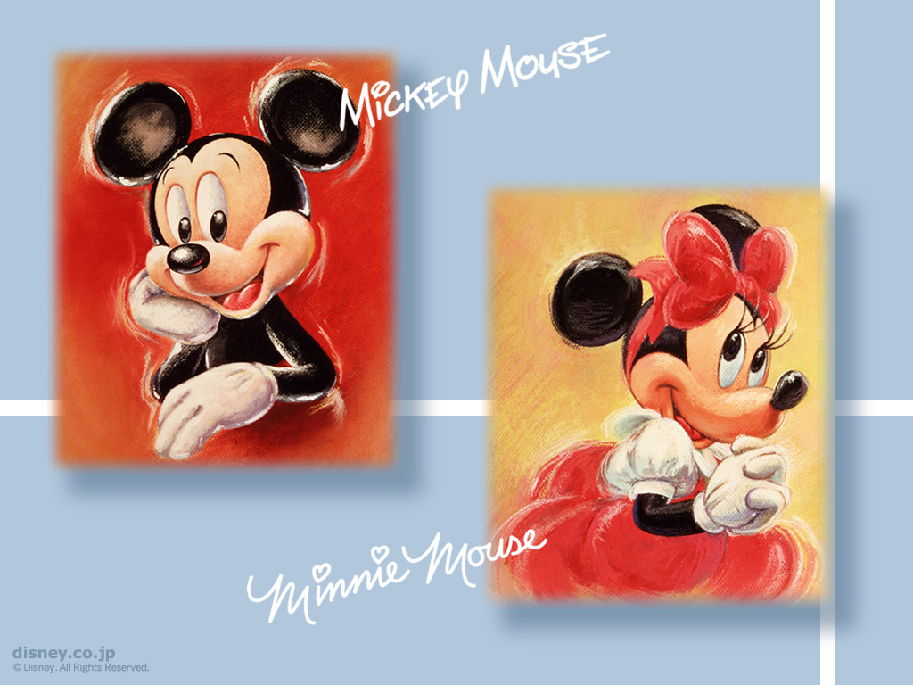 Mickey Mouse And Minnie Wallpaper