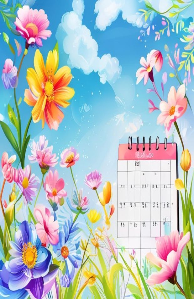 March Calendar Wallpaper