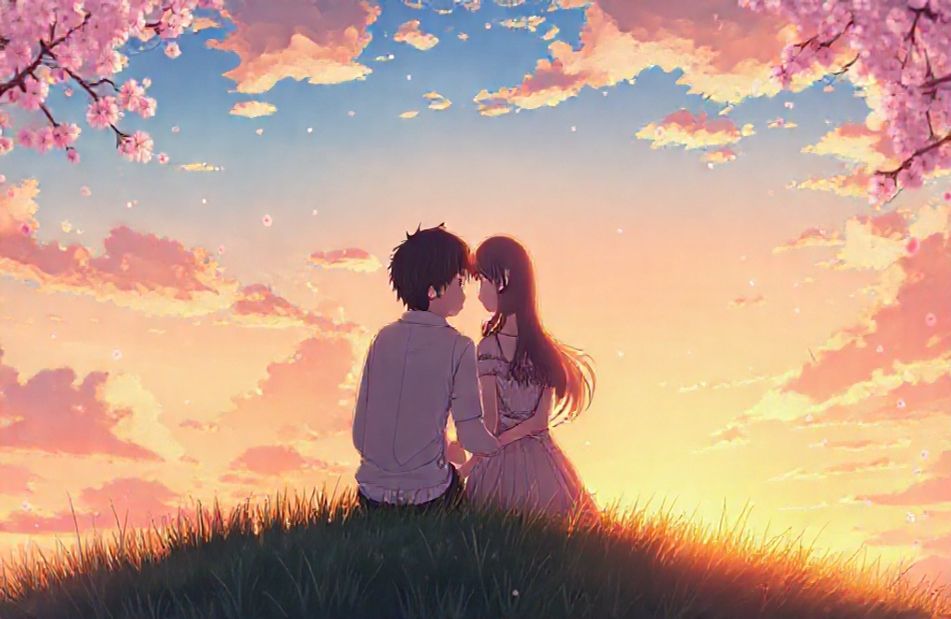 Romantic Anime Wallpaper