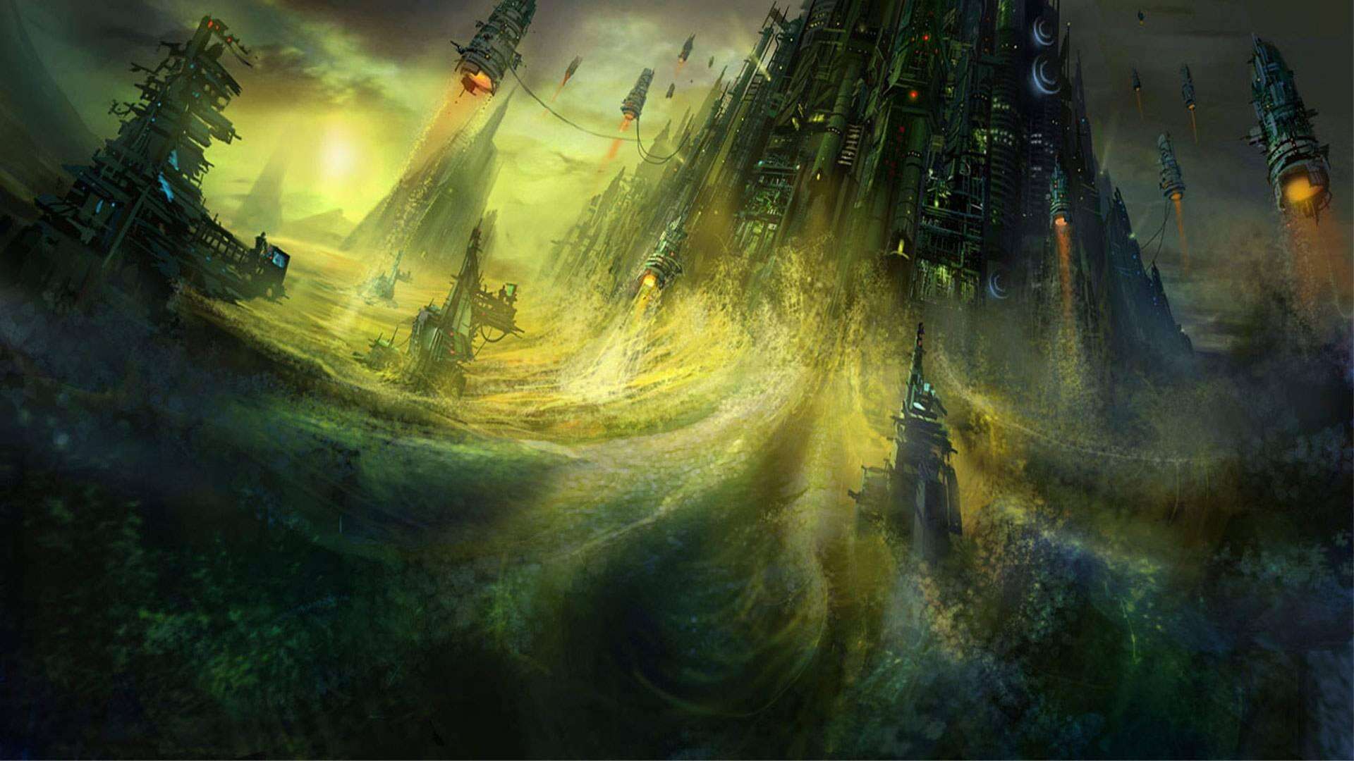 HD Futuristic Desktop Background Wallpaper