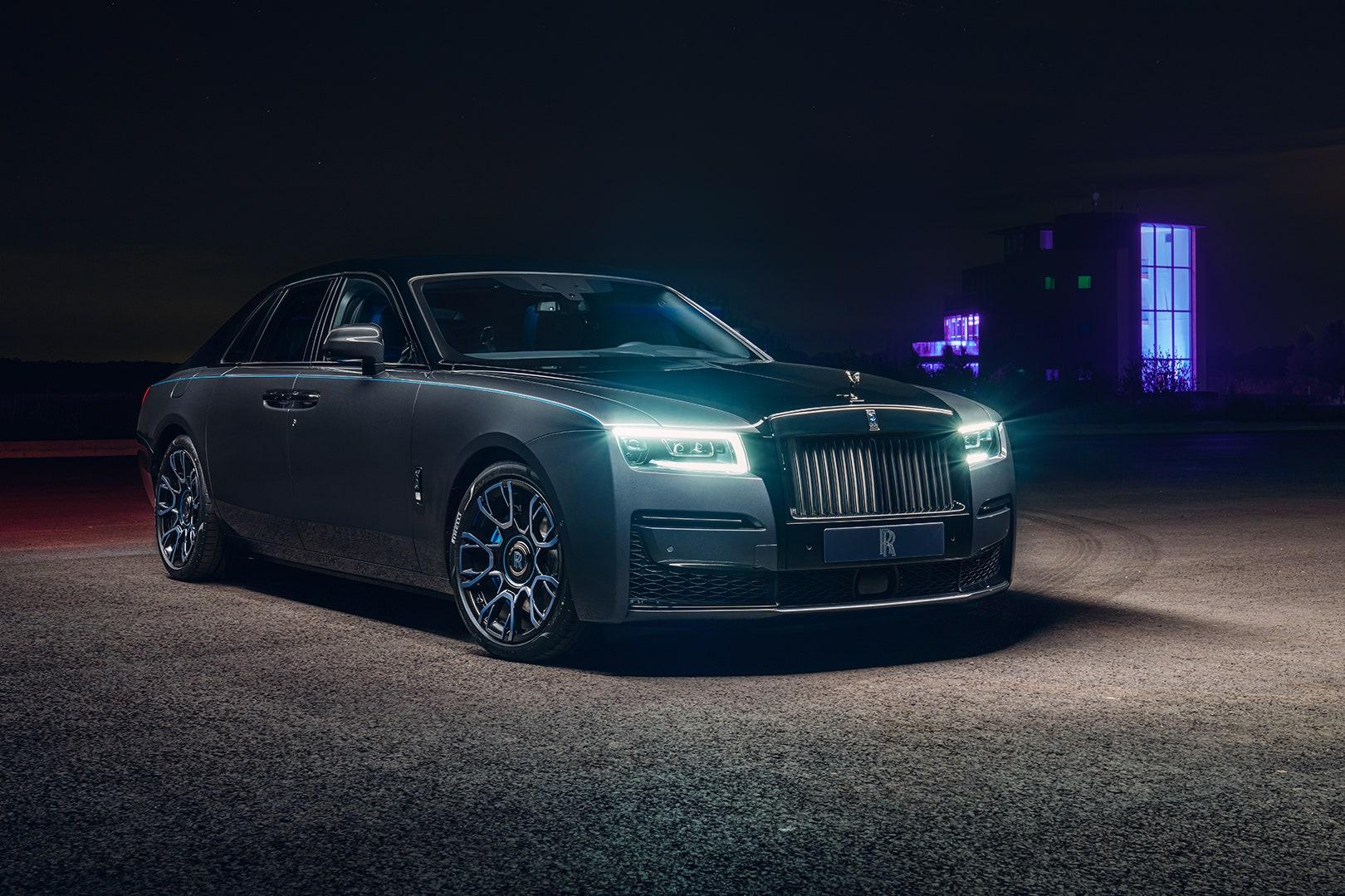 The Rolls Royce Black Badge Ghost is sleek proof that limousines