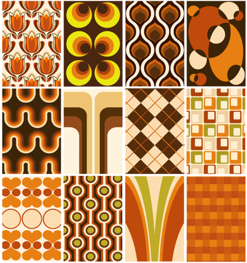 1970s Wallpaper Designs