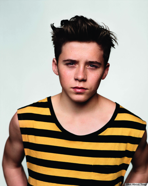 Brooklyn Beckham Makes Modelling Debut On Cover Of Man About Town