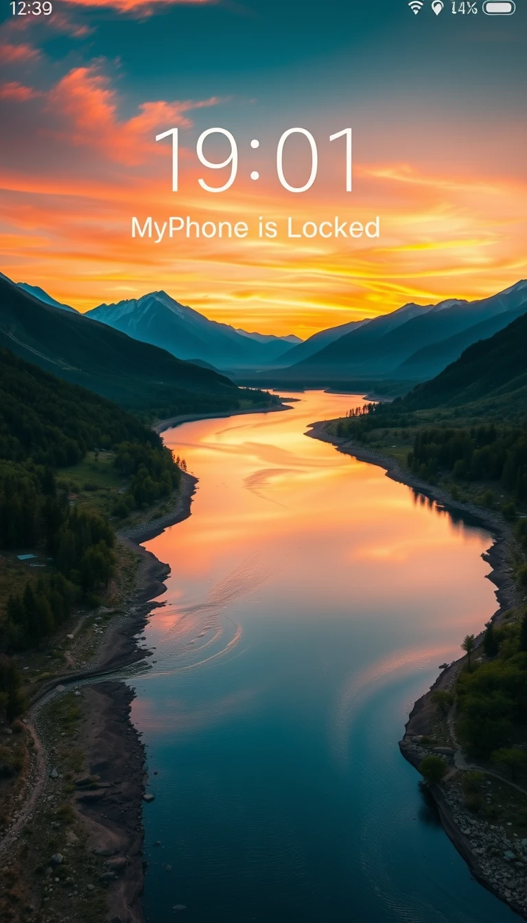 My Phone Is Locked Wallpaper