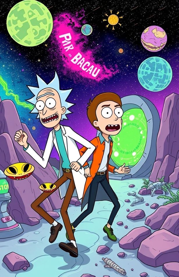 Supreme Rick And Morty Wallpaper