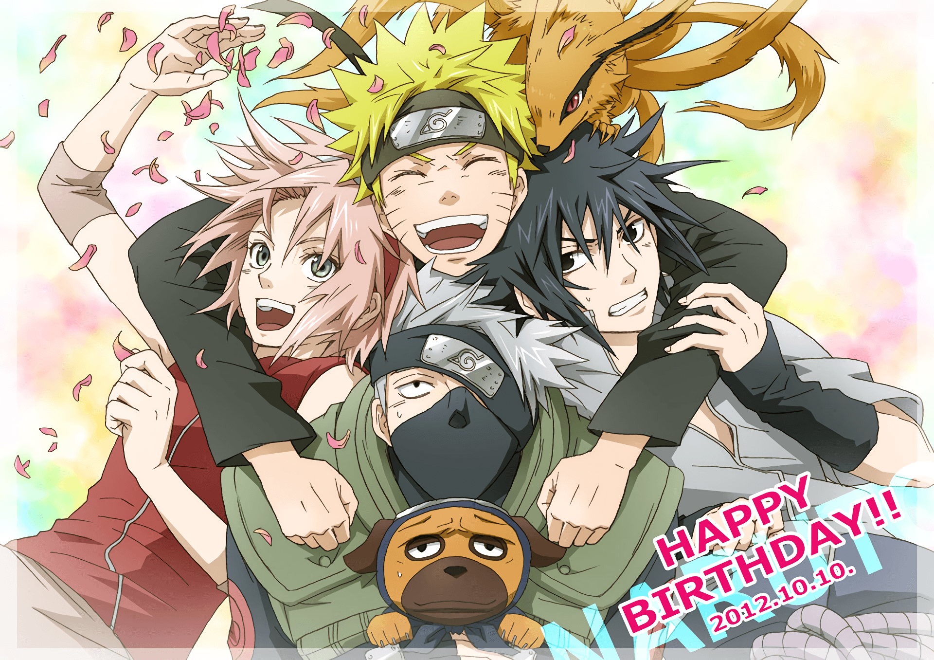 Birthday Naruto Wallpaper On